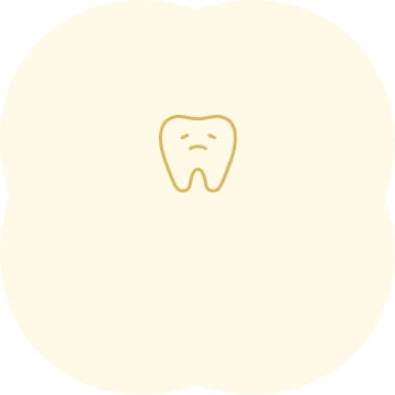 むし歯や歯周病要素の背景画像
