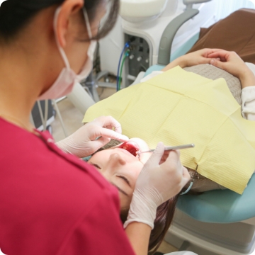 ひじりデンタルクリニックの歯周病再発予防イメージ